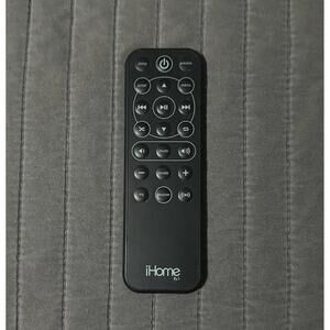 iHome RZ1 OEM Original Audio Dock Replacement Remote Control Black